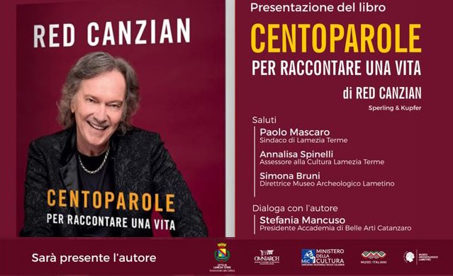 Red Canzian presenta “Centoparole per raccontare una vita”